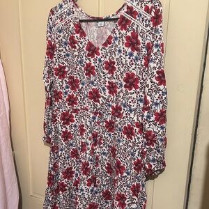 Old Navy Multicolor Floral Dress